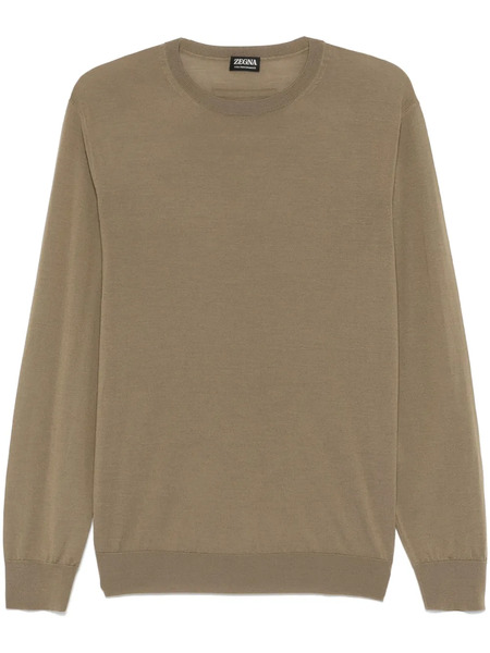  Zegna Wool Sweater - Green 
