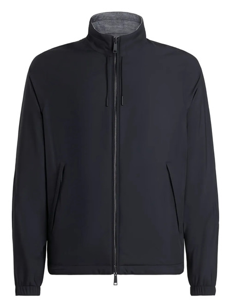  Zegna Zip-up Jacket - Blue 
