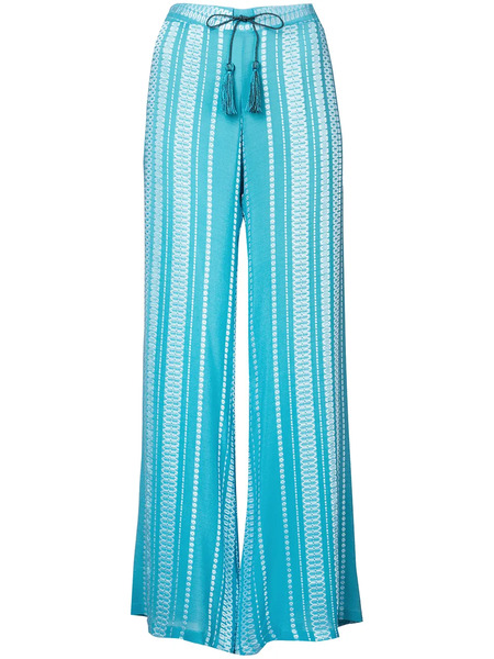  Zeus+dione Alcestes Palazzo Pants - Blue 