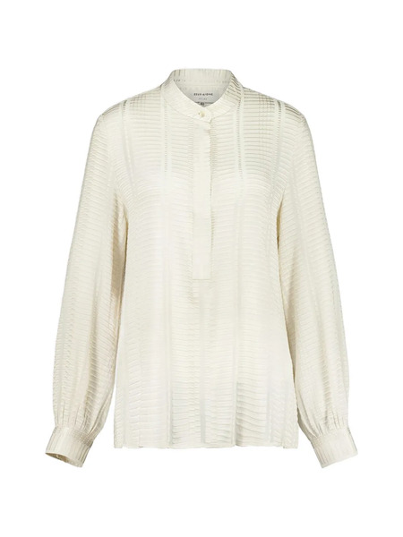  Zeus+dione Hera Textured Blouse - Neutrals 