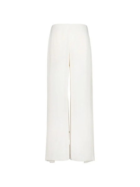  Zeus+dione Nova Side Pleat Trousers - Neutrals 