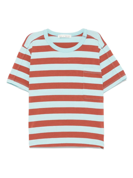  Zhoe & Tobiah Striped T-shirt - Brown 