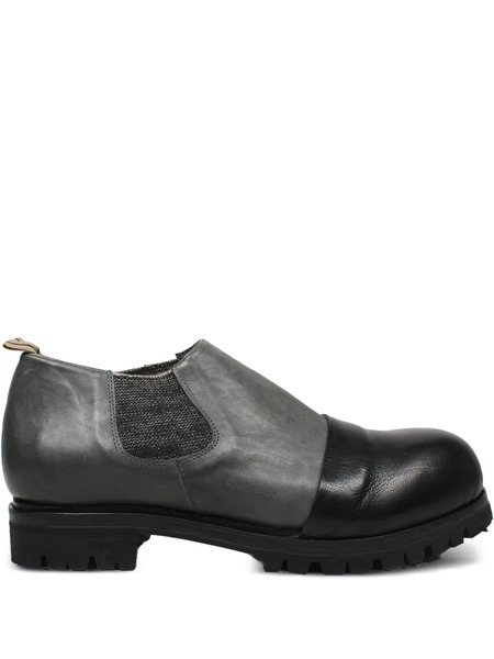  Ziggy Chen Leather Chelsea Boots - Grey 
