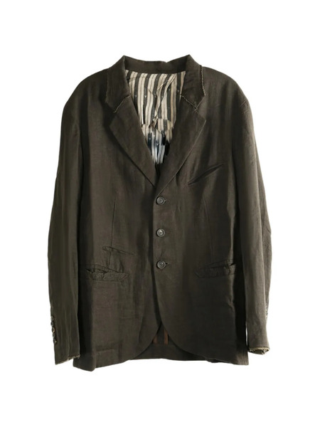  Ziggy Chen Linen Blazer - Green 