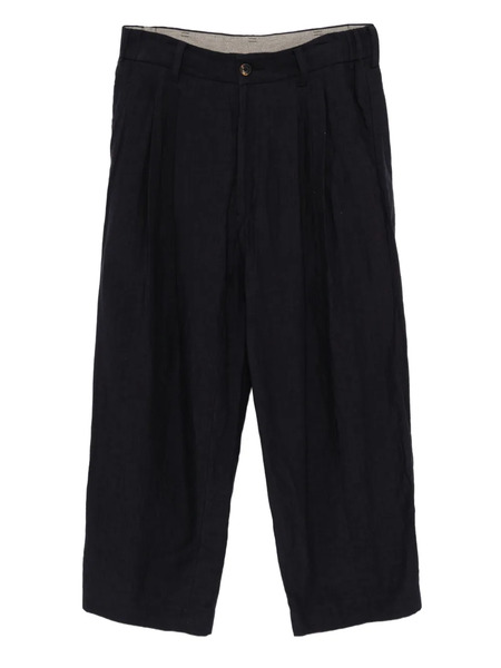  Ziggy Chen Linen Trousers - Blue 