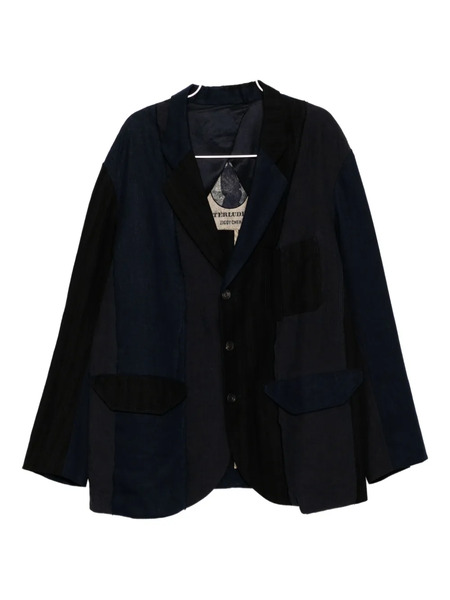  Ziggy Chen Patchwork Blazer - Blue 