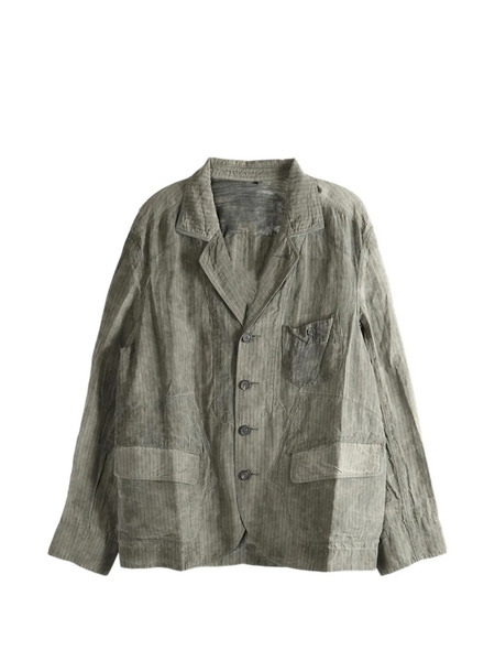  Ziggy Chen Patchwork Blazer - Grey 