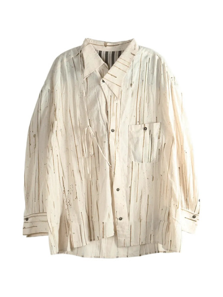  Ziggy Chen Printed Shirt - White 