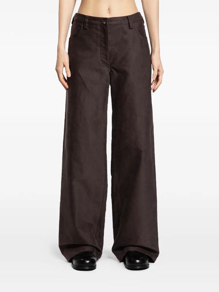  Ziggy Chen Straight-leg Trousers - Purple 