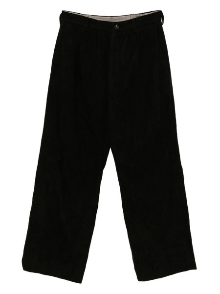  Ziggy Chen Textured Trousers - Black 