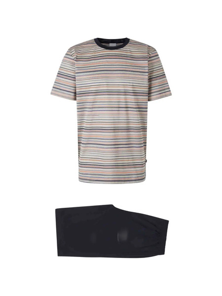  Zimmerli Striped Pyjama Set - Neutrals 