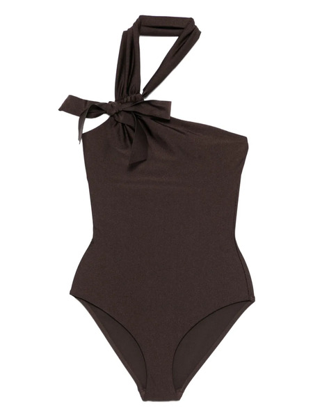  Zimmermann Awaken One-shoulder Swimsuit - Brown 