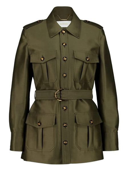  Zimmermann Belted Jacket - Green 