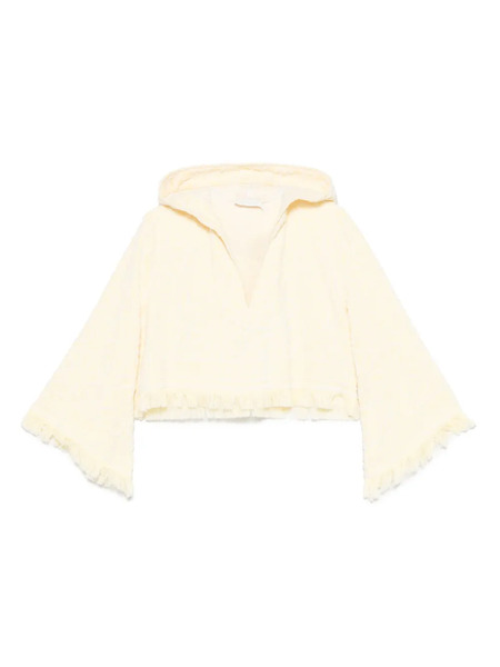  Zimmermann Coco Cotton Hoodie - Yellow 