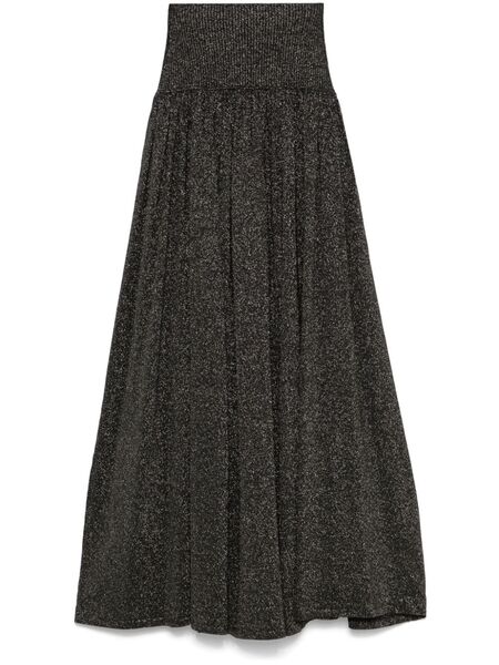  Zimmermann Crush Maxi Skirt - Black 