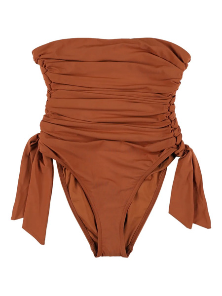  Zimmermann Daylight Knot Strapless Beachwear - Brown 