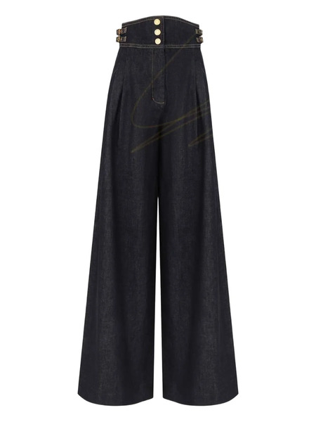  Zimmermann High-waist Rebellion Flared Jeans - Blue 