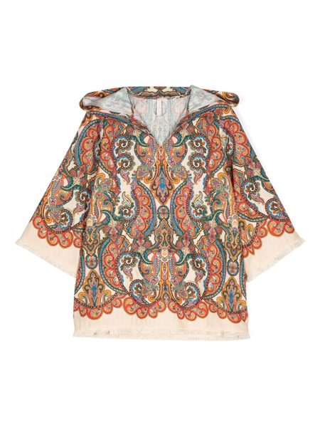  Zimmermann Kids Abstract Pattern Jacket - Neutrals 