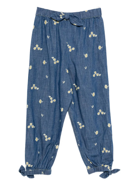  Zimmermann Kids Lucky Denim Pants - Blue 