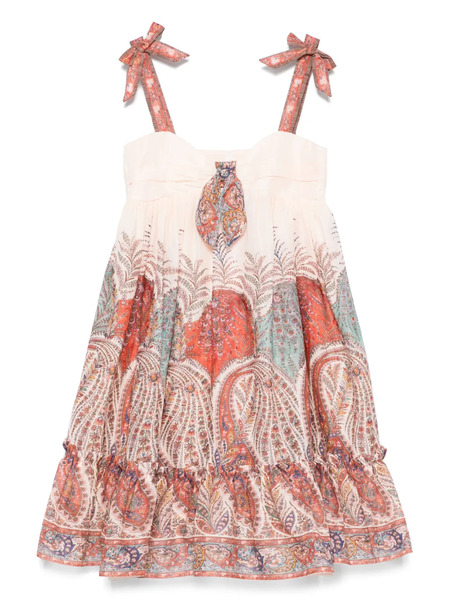  Zimmermann Kids Rhiannon Dress - Neutrals 