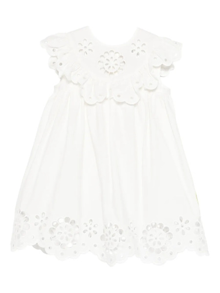  Zimmermann Kids Ruffled Dress - White 