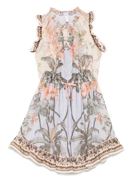  Zimmermann Kids Wylie Dress - Neutrals 