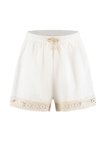  Zimmermann Kids Wylie Shorts - White 
