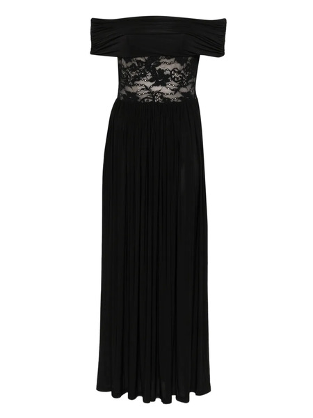  Zimmermann Lace-panel Midi Dress - Black 