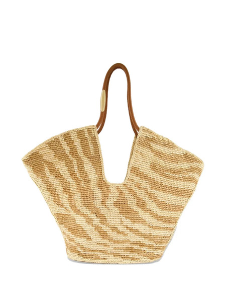  Zimmermann Large Goldentime Tote Bag - Neutrals 