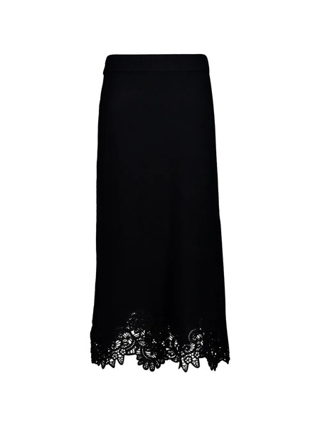  Zimmermann Luna Midi Skirt - Black 