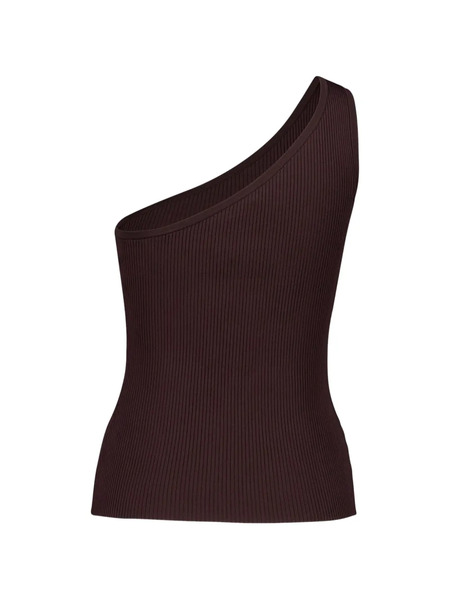  Zimmermann One-shoulder Tank Top - Brown 