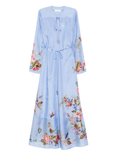  Zimmermann Patience Maxi Dress - Blue 