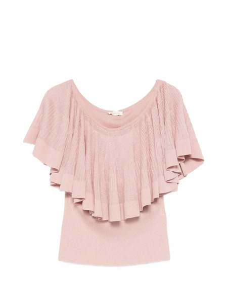  Zimmermann Pleated Top - Pink 