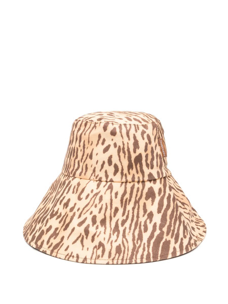  Zimmermann Printed Bucket Hat - Brown 