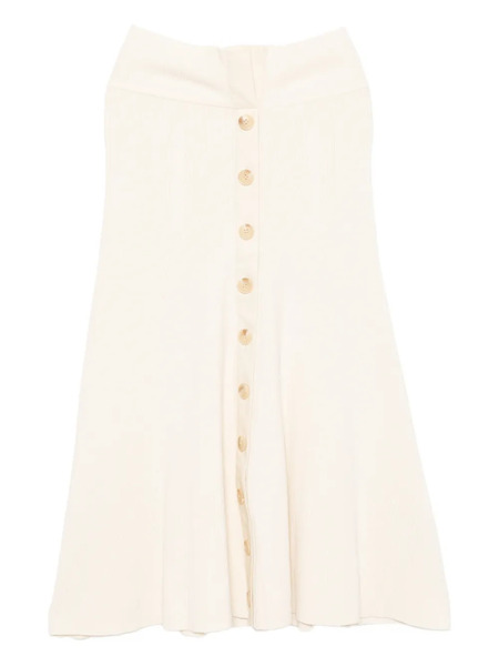  Zimmermann Rebellion Midi Skirt - Neutrals 
