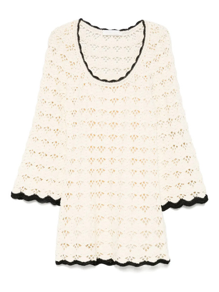  Zimmermann Rhiannon Mini Dress - Neutrals 