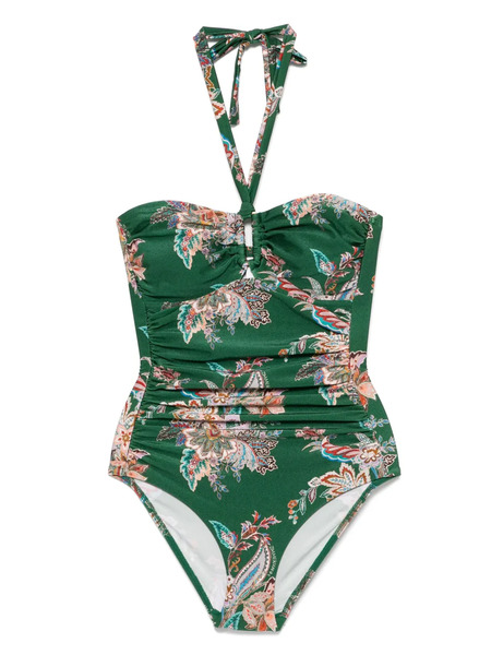  Zimmermann Rhiannon Swimsuit - Green 