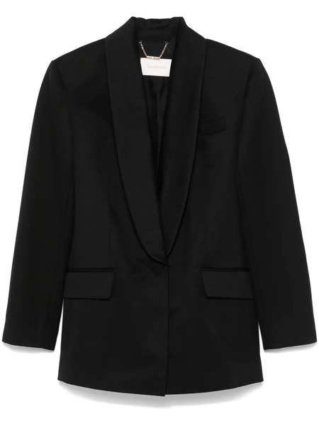  Zimmermann Shawl Tux Blazer - Black 