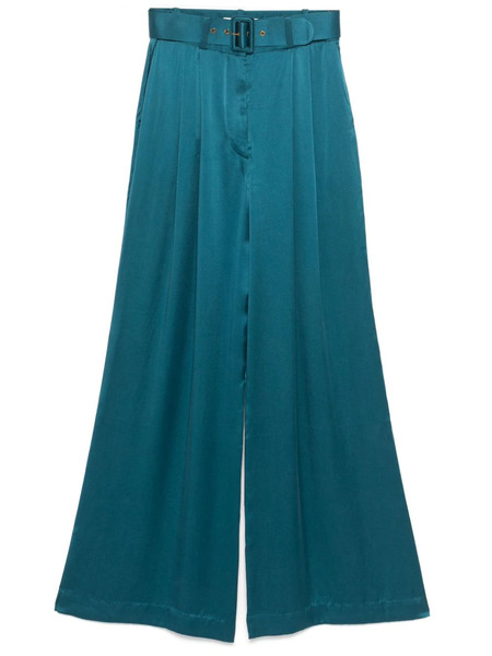  Zimmermann Silk Trousers - Blue 