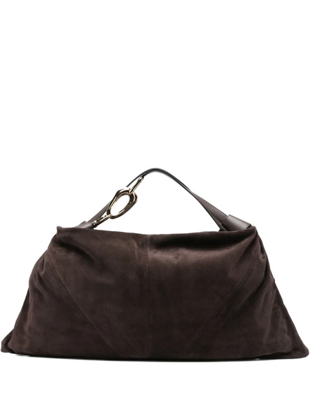  Zimmermann Trampoline Suede-leather Shoulder Bag - Brown 
