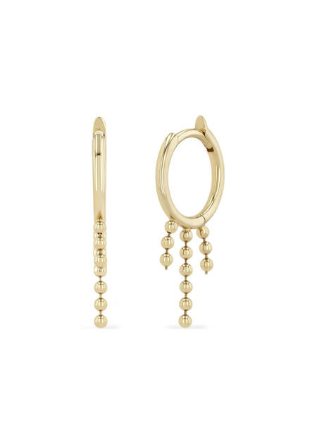  Zoë Chicco 14k Yellow Gold Ball-chain Earrings 
