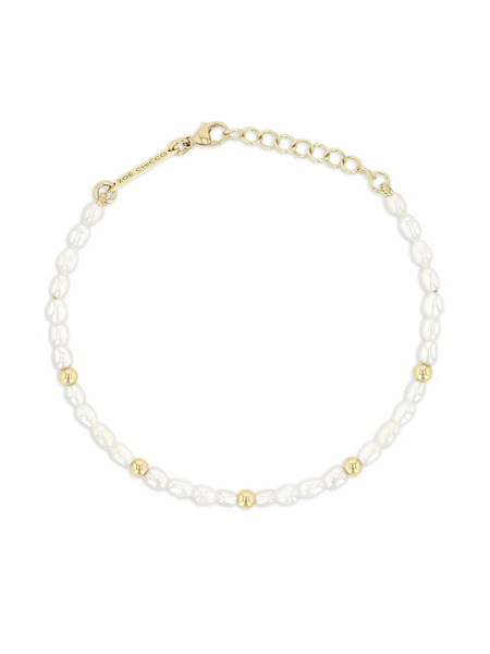  Zoë Chicco 14k Yellow Gold Pearl Bracelet 