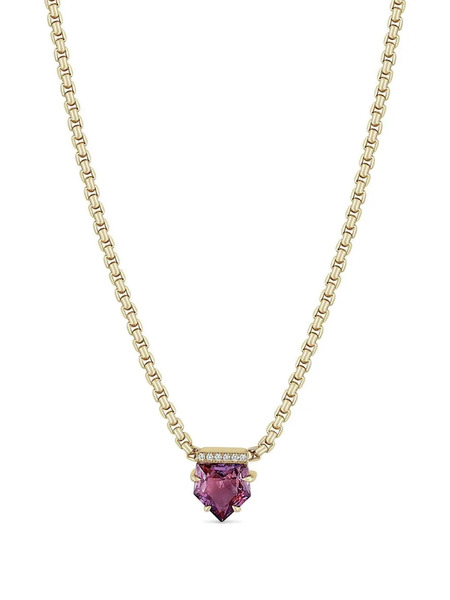  Zoë Chicco 14k Yellow Gold Sapphire Necklace 
