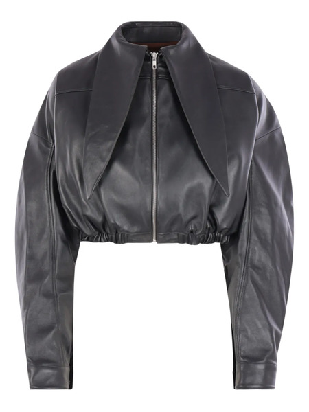  Zomer Irkin Collar Zip Jacket - Black 