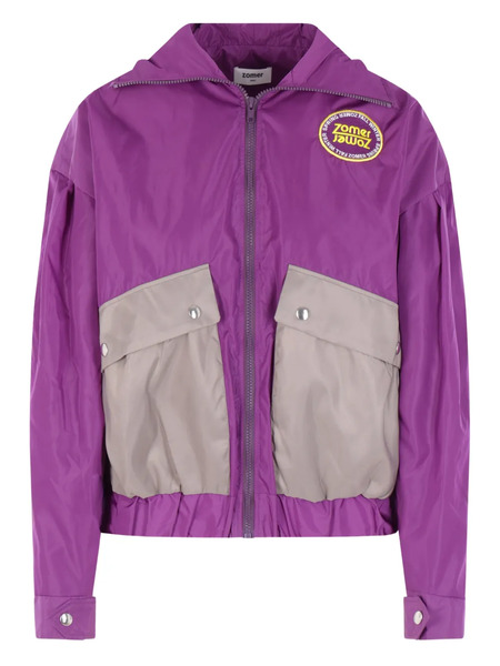  Zomer Jarek Patch-pocket Jacket - Purple 