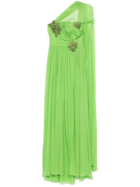  Zuhair Murad Chiffon Gown - Green 
