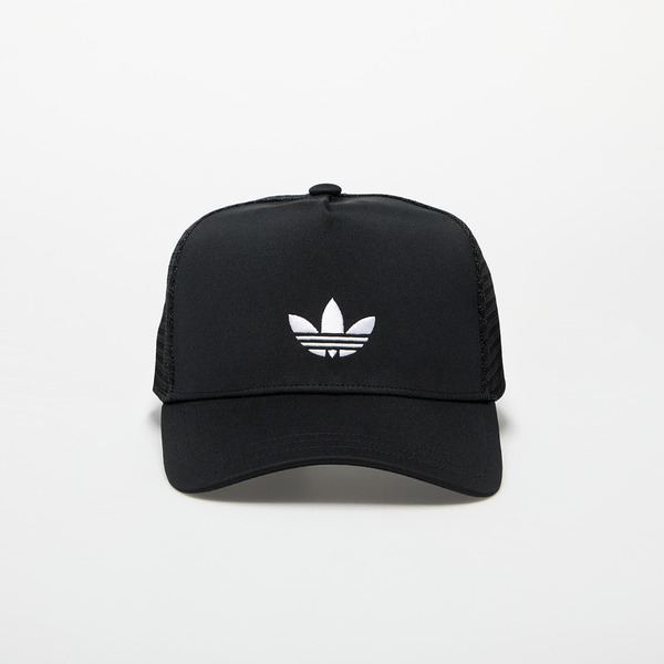  Adidas Adicolor Classic Curved Foam Trucker Cap Black Osfw 