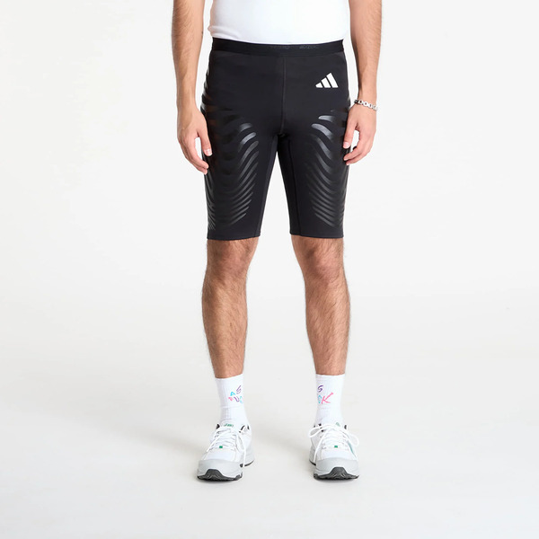  Adidas Adizero Control Running Short Leggings Black Xl 