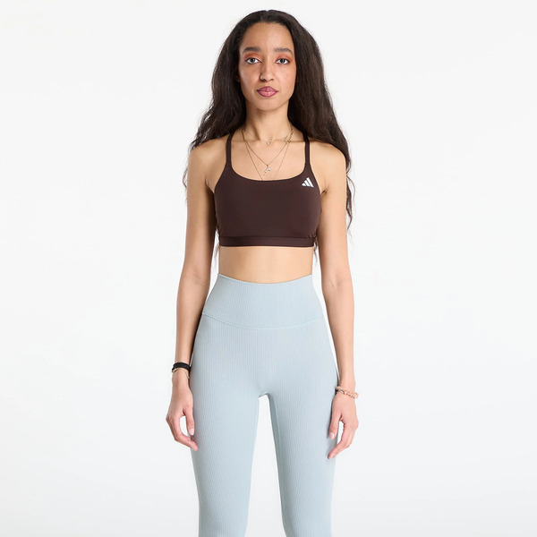  Adidas Optime Essentials Workout Light Support Bra Aurora Coffee M 