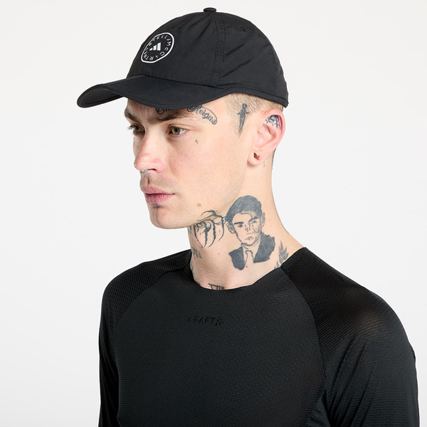  Adidas X Stella Mccartney Run Cap Black/ White/ Silver Met. S 